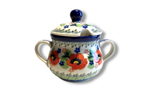 035 Bunzlau Suikerpot klein 3219X